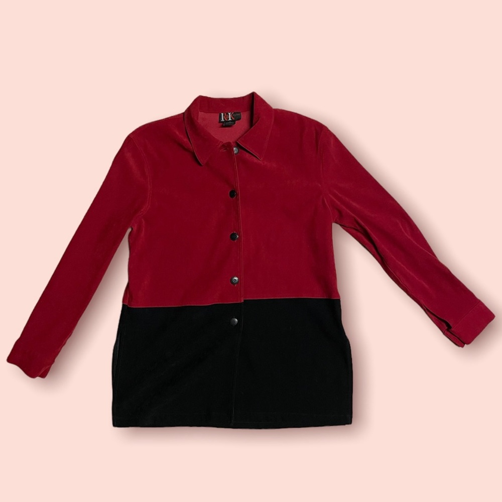 Vintage women’s color block jacket